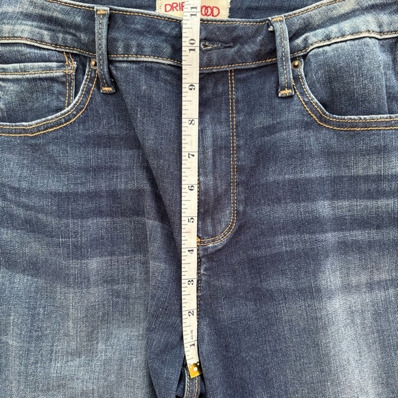 DRIFTWOOD Jackie High Rise Skinny Jean Cross Stitch Detail 29 - Picture 9 of 9